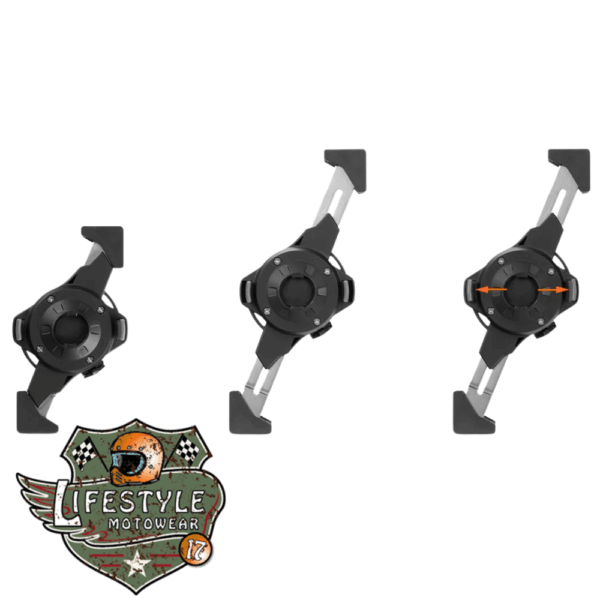 Opti-Line Titan Chroma Wireless - Premium Draadloze Telefoonhouder voor Motoren